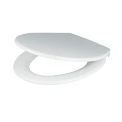 Essentials Soft-Close With Quick-Release Toilet Seat Duraplast White