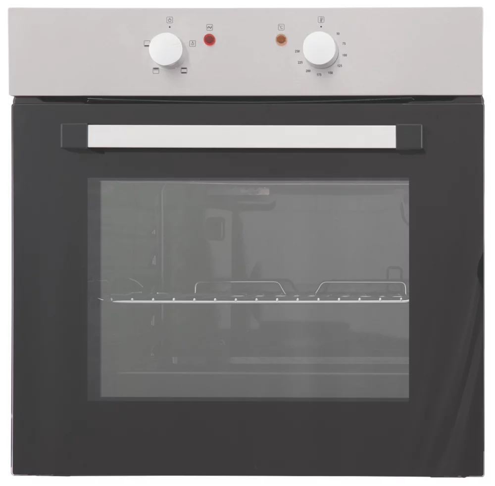 Essentials CSB60A Built- In Single Electric Oven Stainless Steel 595 X 595mm - Image 2