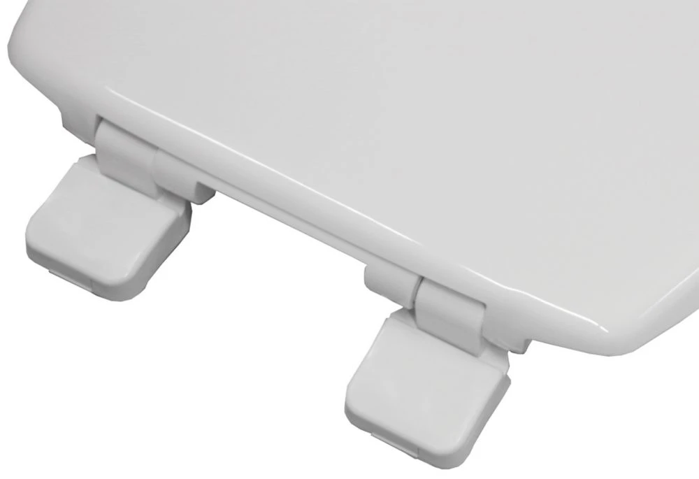 Bemis York Soft-Close Toilet Seat Thermoplastic White - Image 3