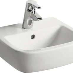 Ideal Standard Tempo Cloakroom Basin 1 Tap Hole 400mm
