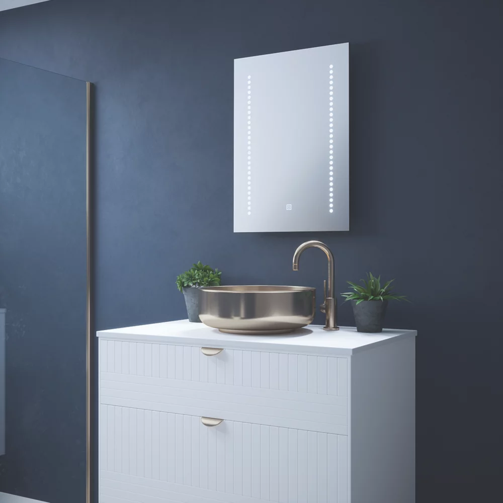 Light Tech Mirrors Hudson Rectangular Illuminated LED Mirror With 1100lm LED Light 500 X 700mm - Image 2