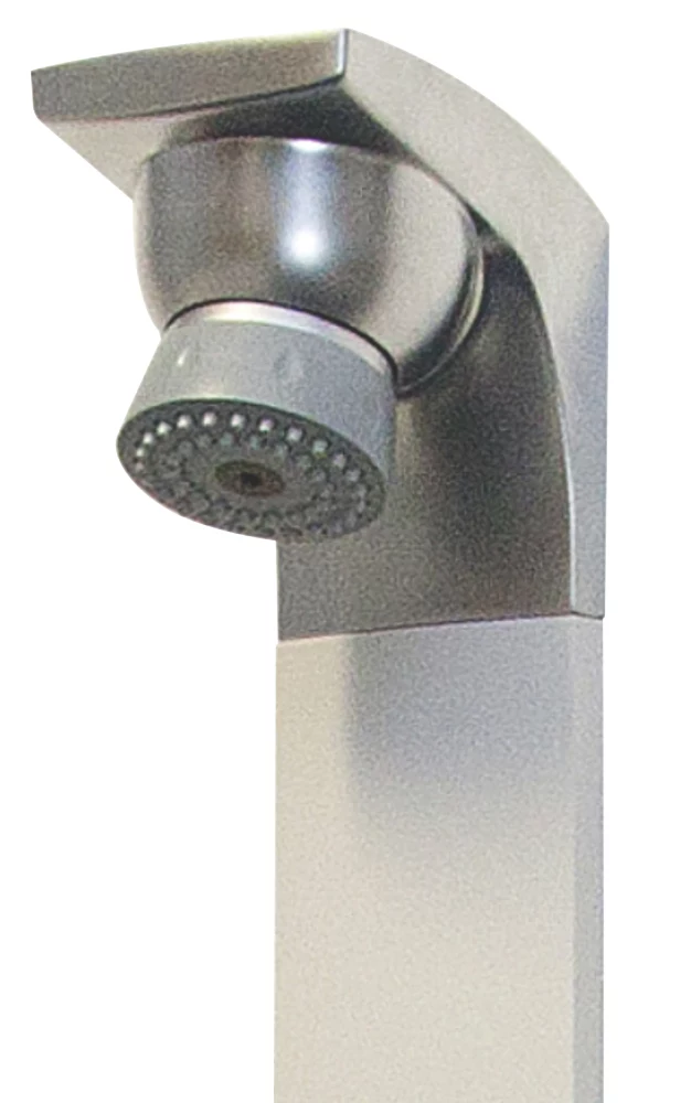 Bristan Commercial Ceiling-Fed Chrome Timed-Flow Shower Panel - Image 2