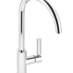 Abode Globe Single Lever Mono Mixer Kitchen Tap Chrome