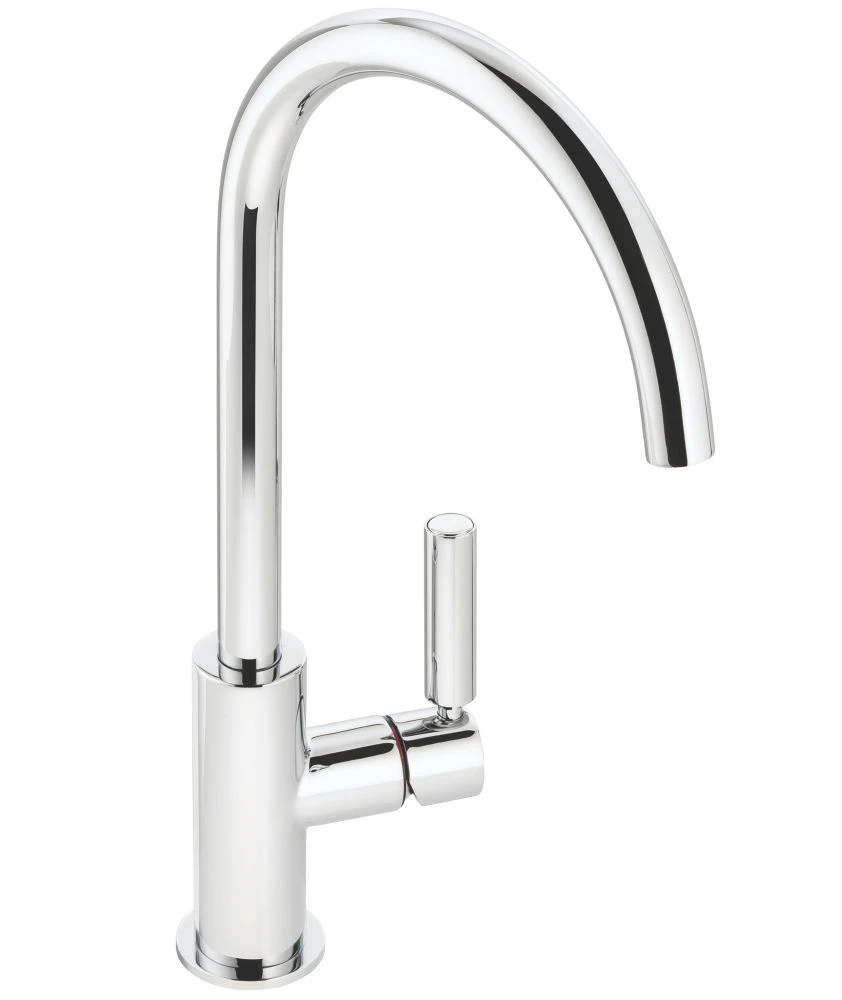Abode Globe Single Lever Mono Mixer Kitchen Tap Chrome