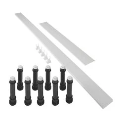 Mira Flight Rectangular Riser Conversion Kit White