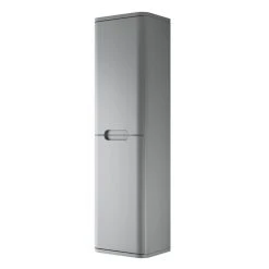 Essentials Curve Tall Unit Grey Matt 350 X 250 X 1200mm