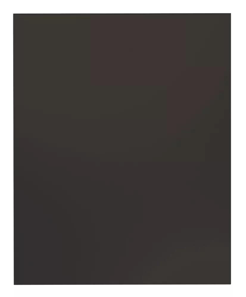 Splashback Jet Black Self-Adhesive Splashback 600 X 750 X 4mm