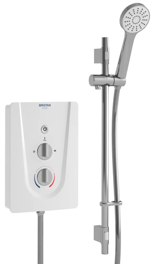 Bristan Smile White 9.5kW Electric Shower