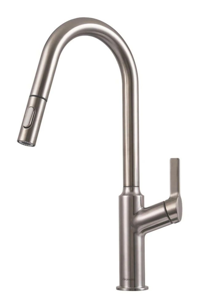 Clearwater Karuma KAR20BN Single Lever Tap With Twin Spray Pull-Out Brushed Nickel PVD