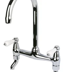 Swirl M5004P Allegro Surface-Mounted Deck Sink Mixer Kitchen Tap Chrome