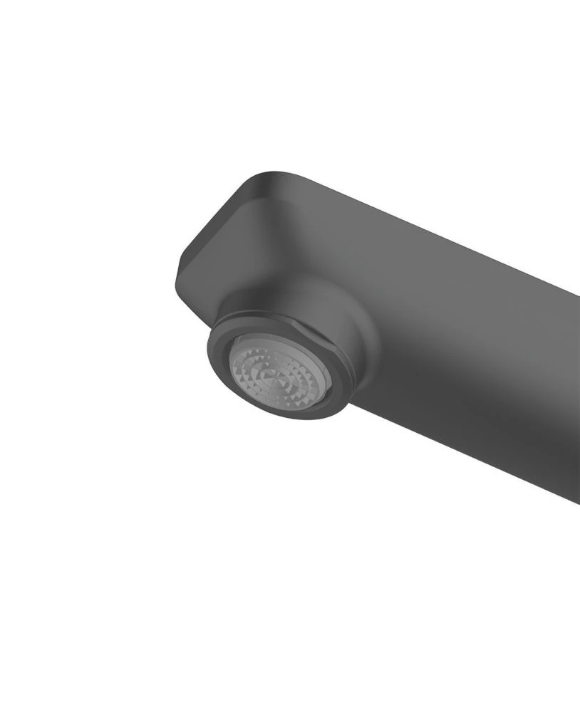 Clearwater Levant LEV20MB Single Lever Tap With Pull-Out Matt Black - Image 3