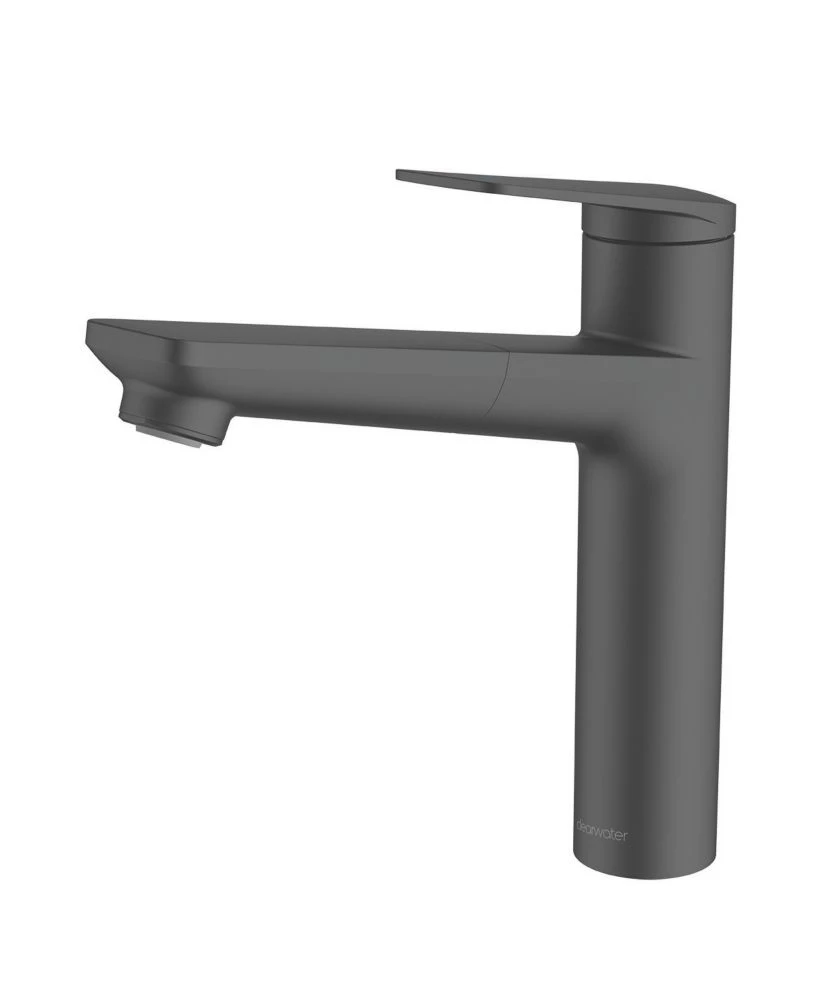 Clearwater Levant LEV20MB Single Lever Tap With Pull-Out Matt Black