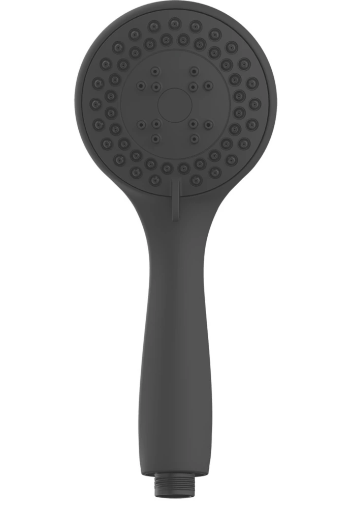 Croydex Nero Shower Handset Matt Black 90 X 210mm - Image 2