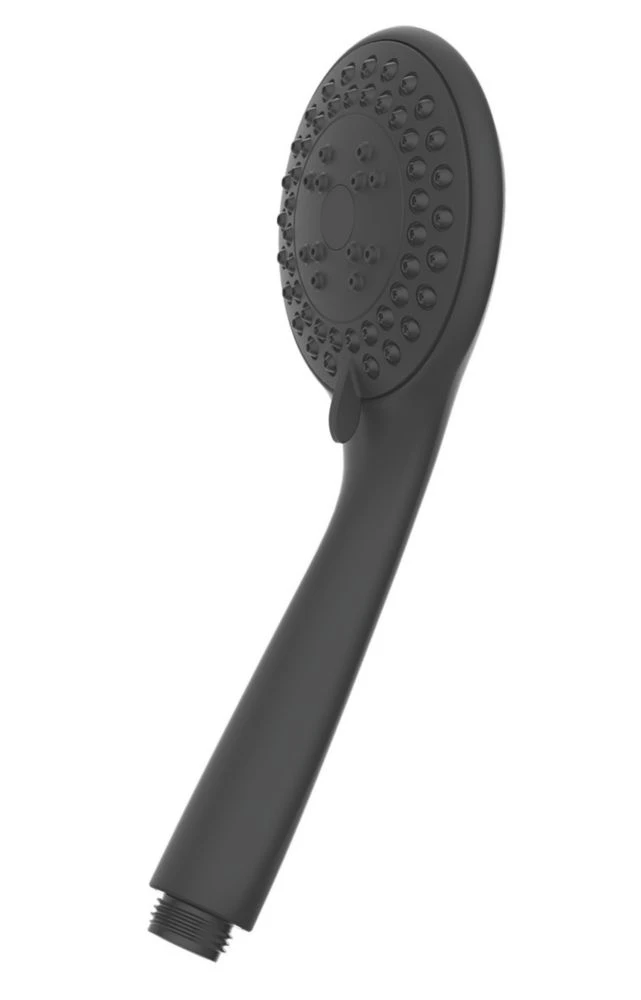 Croydex Nero Shower Handset Matt Black 90 X 210mm