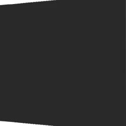 Splashwall Jet Black Glass Splashback 900 X 750 X 6mm