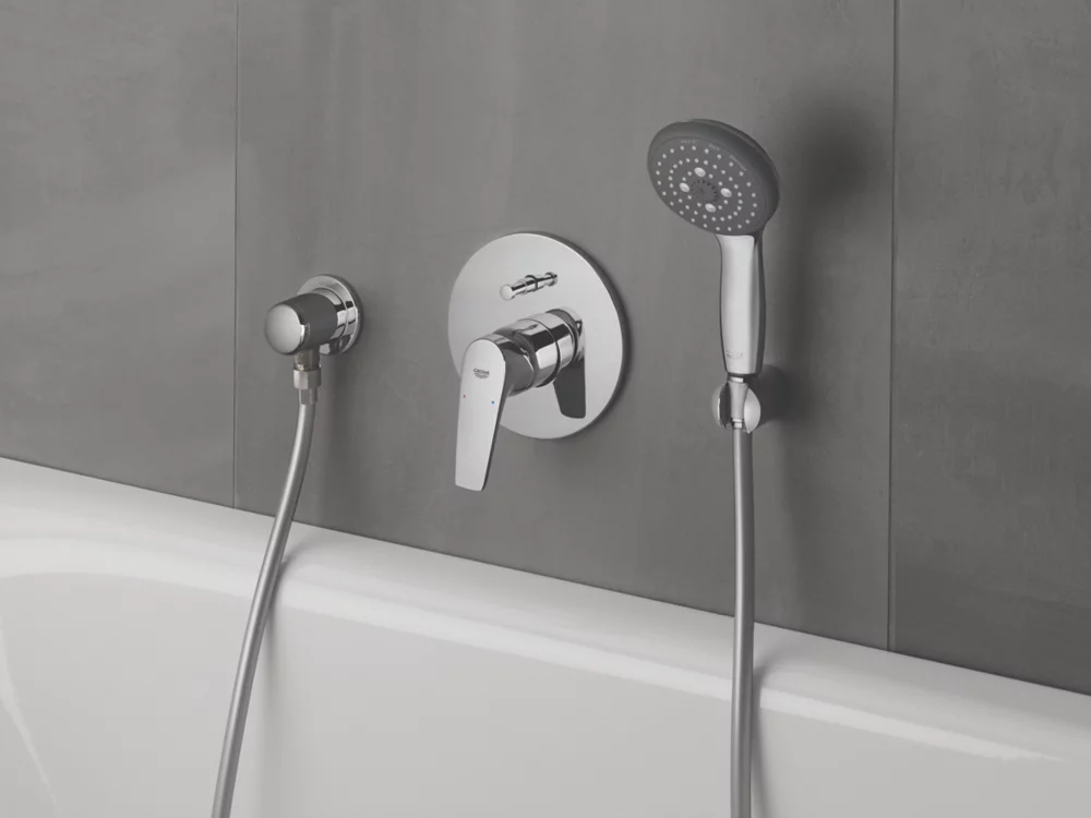 Grohe Vitalio Start 100 Shower Handset Chrome 100 X 153mm - Image 2