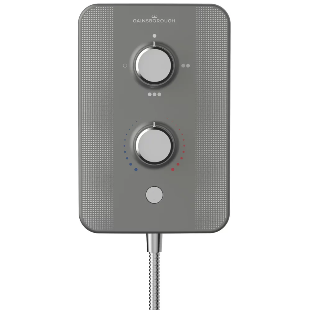 Gainsborough Slim Duo Titanium Grey 8.5kW Electric Shower - Image 2