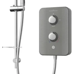 Gainsborough Slim Duo Titanium Grey 8.5kW Electric Shower