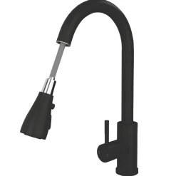 ETAL Bucks Pull-Out Spray Mixer Tap Matt Black