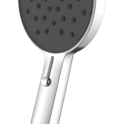 Swirl Hand Shower Chrome / Black 120 X 255mm