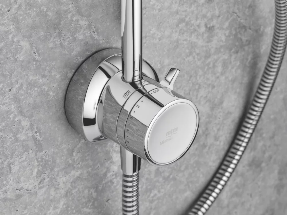 Mira Minimal ERD Rear-Fed Exposed Chrome Thermostatic Mixer Shower - Image 7