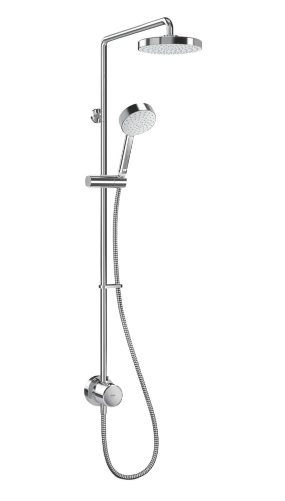 Mira Minimal ERD Rear-Fed Exposed Chrome Thermostatic Mixer Shower