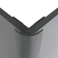 Splashwall External Corner Silver 2440 X 4mm