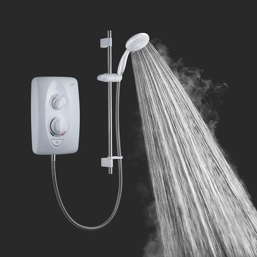 Mira Sprint Multi-Fit White 9.5kW Electric Shower - Image 4