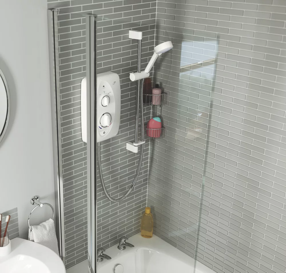 Mira Sprint Multi-Fit White 9.5kW Electric Shower - Image 6