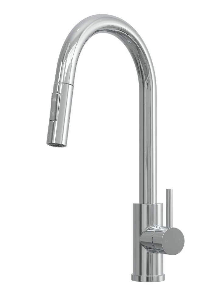 ETAL Cato Pull-Out Kitchen Mixer Tap Polished Chrome