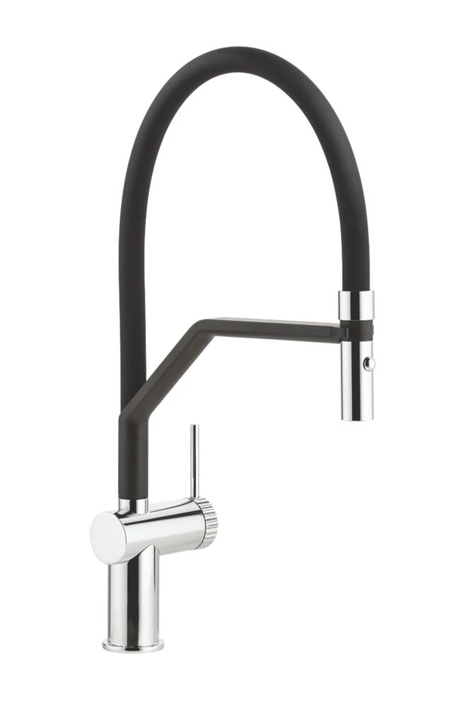 Abode Fraction Semi-Professional Mono Mixer Kitchen Tap Chrome