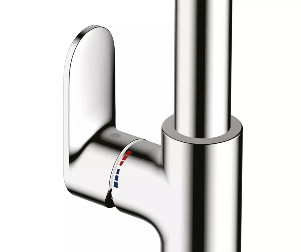 Hansgrohe Vernis Blend M35 Kitchen Mono Mixer Tap Chrome - Image 2