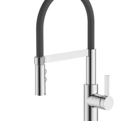 Essentials Almeria Pull-Out Spray Mono Mixer Kitchen Tap Chrome