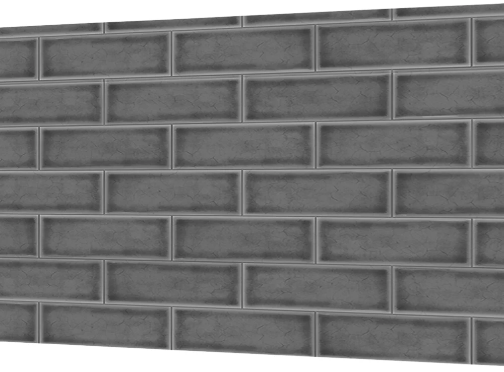 Splashwall Grey Alloy Splashback 600 X 800 X 4mm