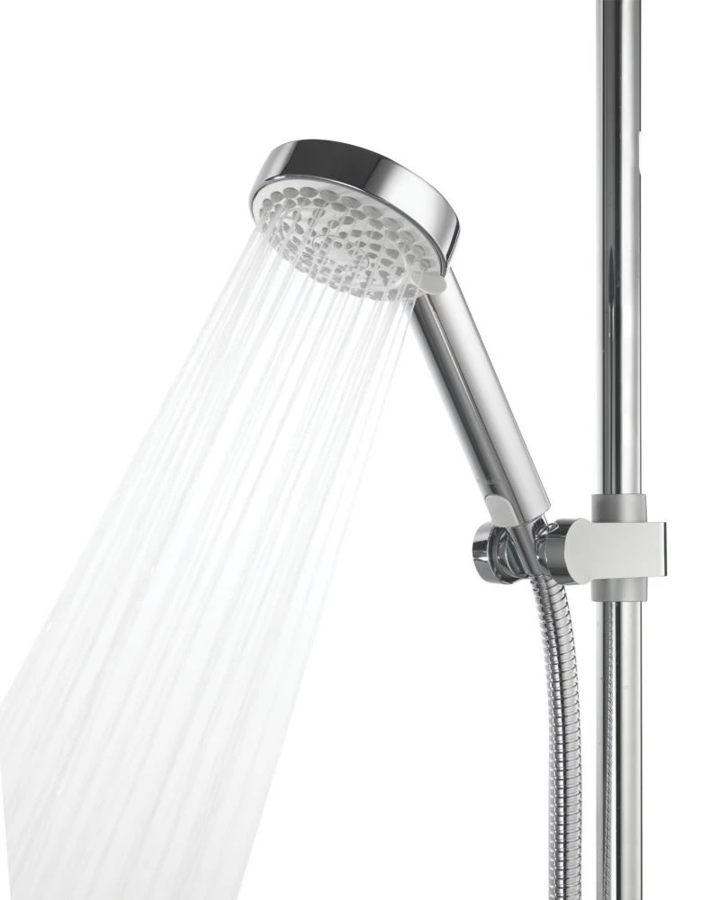 Aqualisa Visage Smart HP/Combi Rear-Fed Chrome Thermostatic Smart Shower With Bath Overflow Filler - Image 4