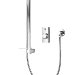 Aqualisa Visage Smart HP/Combi Rear-Fed Chrome Thermostatic Smart Shower With Bath Overflow Filler