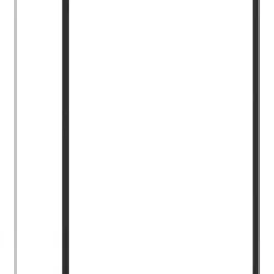 Triton Neo Frameless Showerwall & Swivel Panel Black 900 X 2000mm