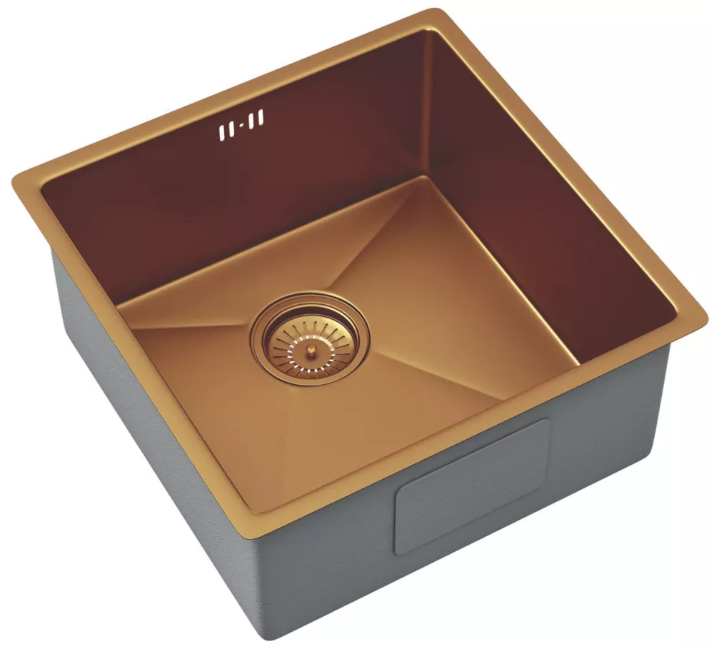 ETAL Elite 1 Bowl Stainless Steel Kitchen Sink 440 X 440mm