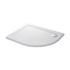 Mira Flight Safe Offset Quadrant Shower Tray LH White 1000 X 800 X 40mm