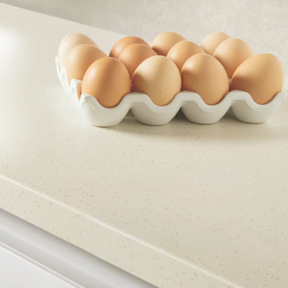 Maia Beige Sparkle Worktop 1800 X 600 X 42mm - Image 3