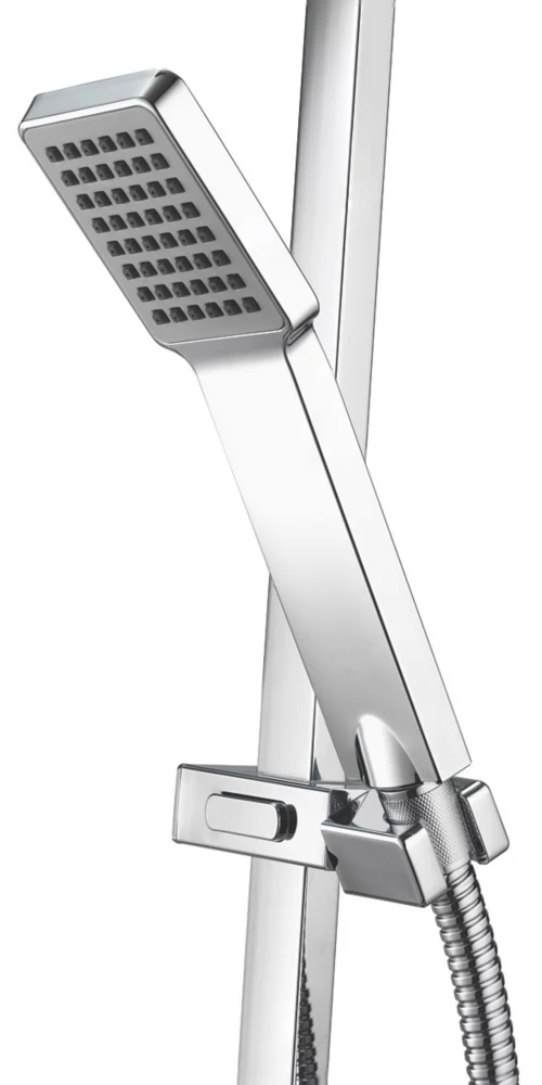 Aqualisa Sierra Rear-Fed Exposed Chrome Thermostatic Mixer Shower - Image 2