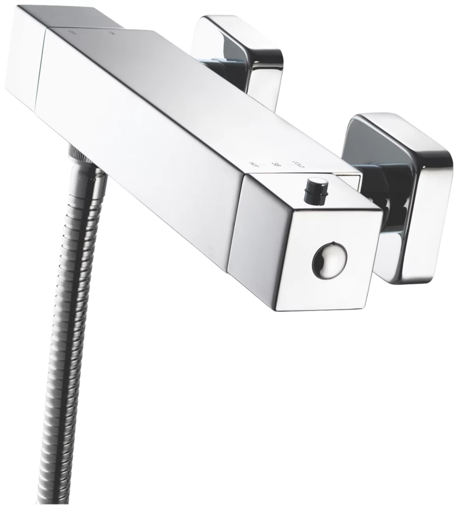Aqualisa Sierra Rear-Fed Exposed Chrome Thermostatic Mixer Shower - Image 3