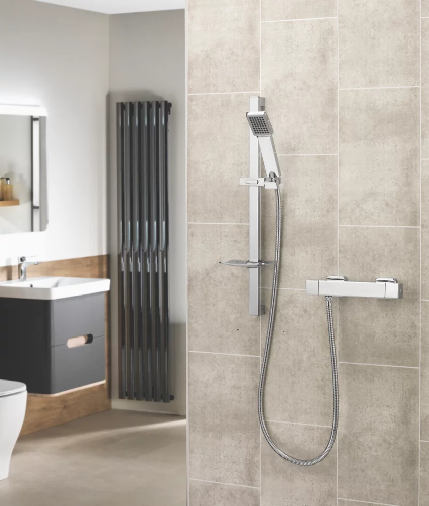 Aqualisa Sierra Rear-Fed Exposed Chrome Thermostatic Mixer Shower - Image 5