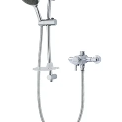 Triton Asana Rear-Fed Exposed Chrome Thermostatic Mixer Shower