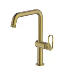 Clearwater Juno Monobloc Tap Brushed Brass PVD