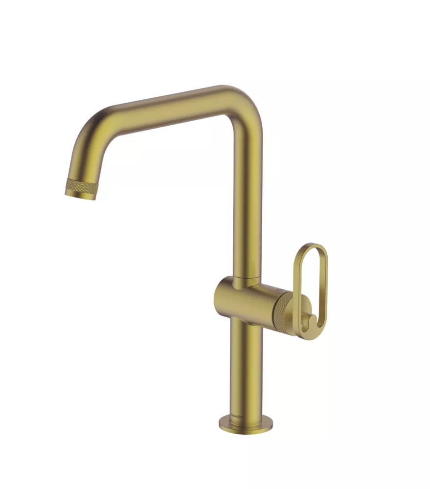 Clearwater Juno Monobloc Tap Brushed Brass PVD
