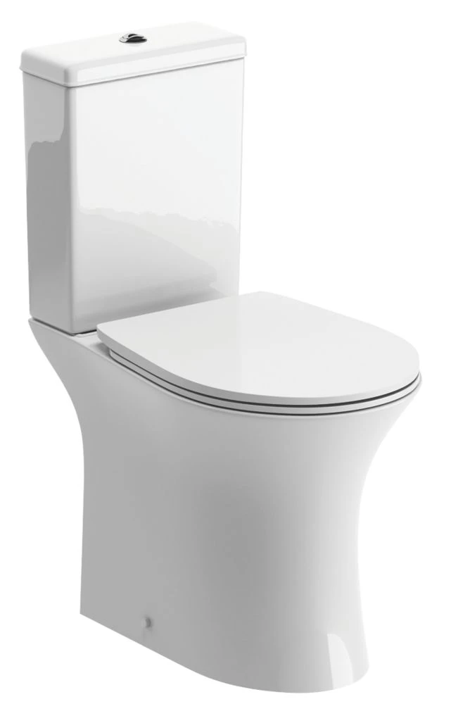Essentials Close-Coupled Toilet Dual-Flush 4 / 6Ltr