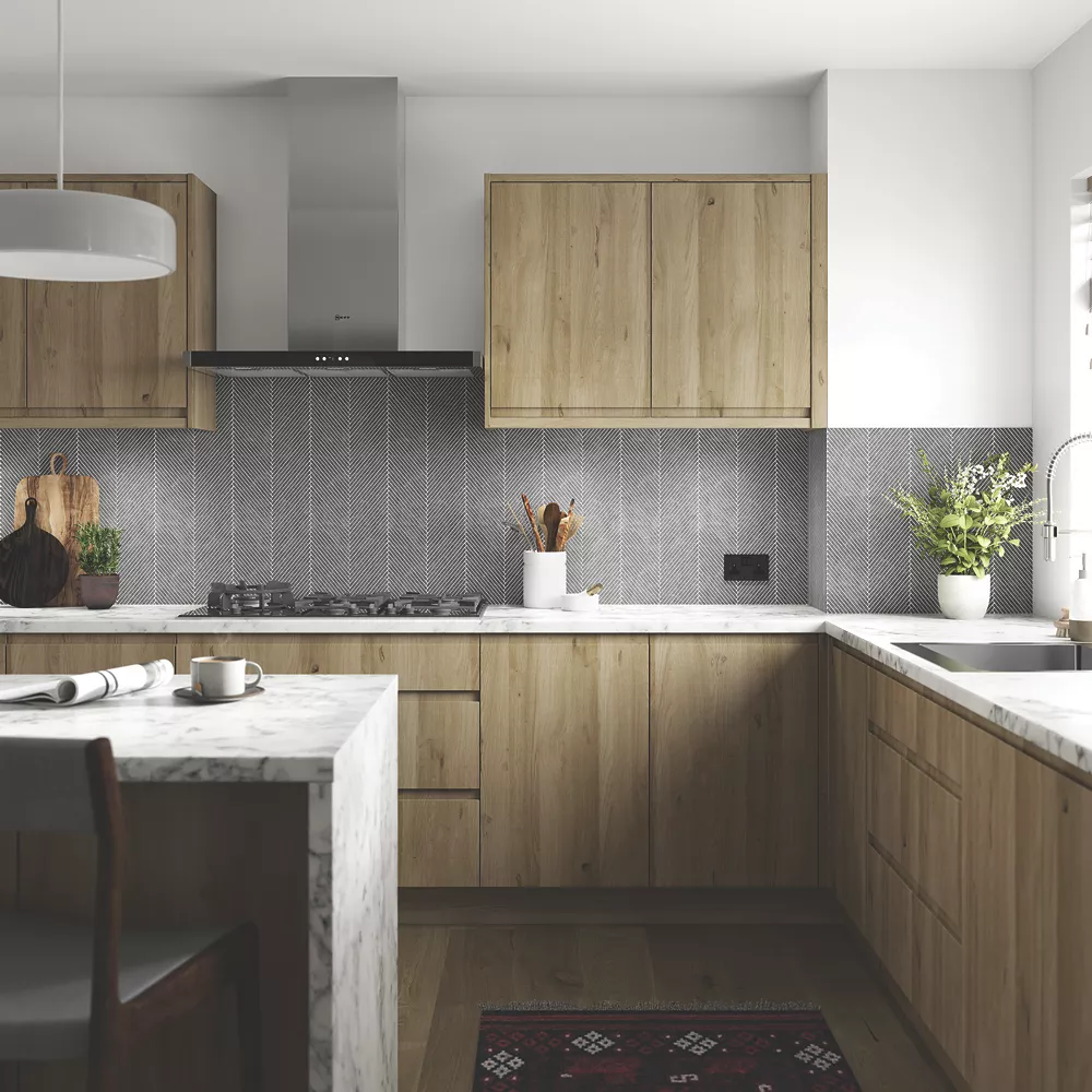 Wilsonart Marmo Bianco Laminate Breakfast Bar 3000 X 900 X 38mm - Image 3