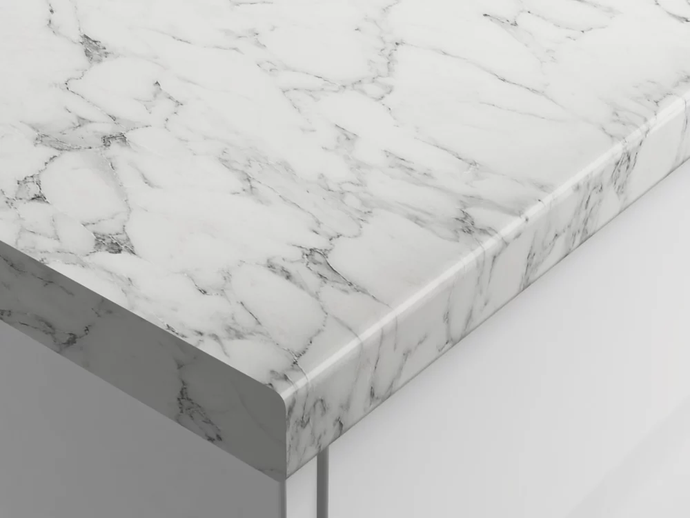 Wilsonart Marmo Bianco Laminate Breakfast Bar 3000 X 900 X 38mm