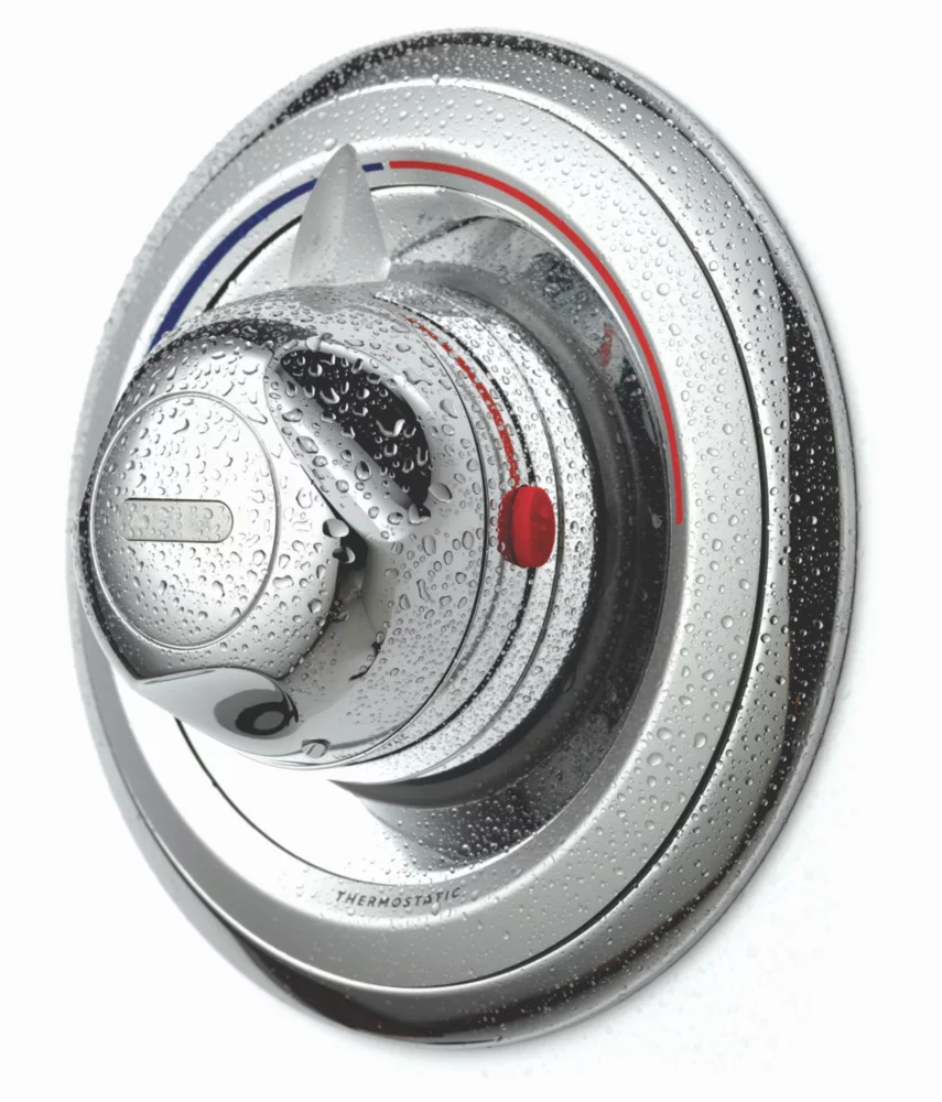 Aqualisa Aquavalve Rear-Fed Concealed Chrome Thermostatic Mixer Shower - Image 2